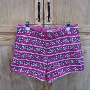 Crown & Ivy pink elephant shorts size 16